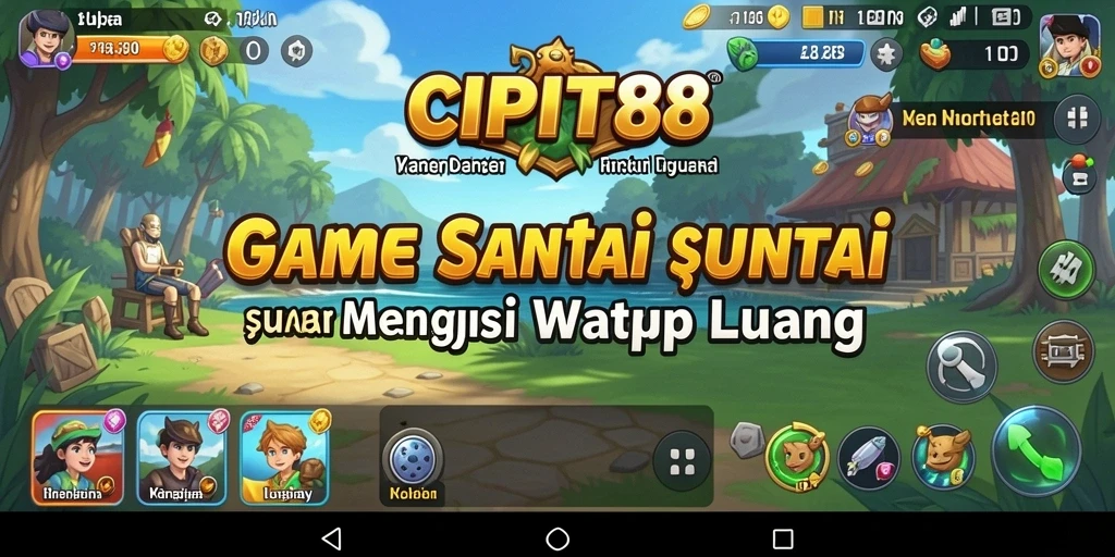 Tangkapan layar gameplay CIPIT88 yang penuh warna dan menyenangkan.