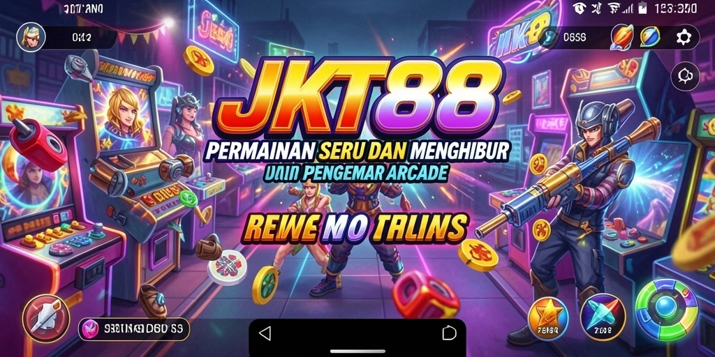 Tampilan gameplay seru di JKT88 dengan grafis 3D yang menarik.