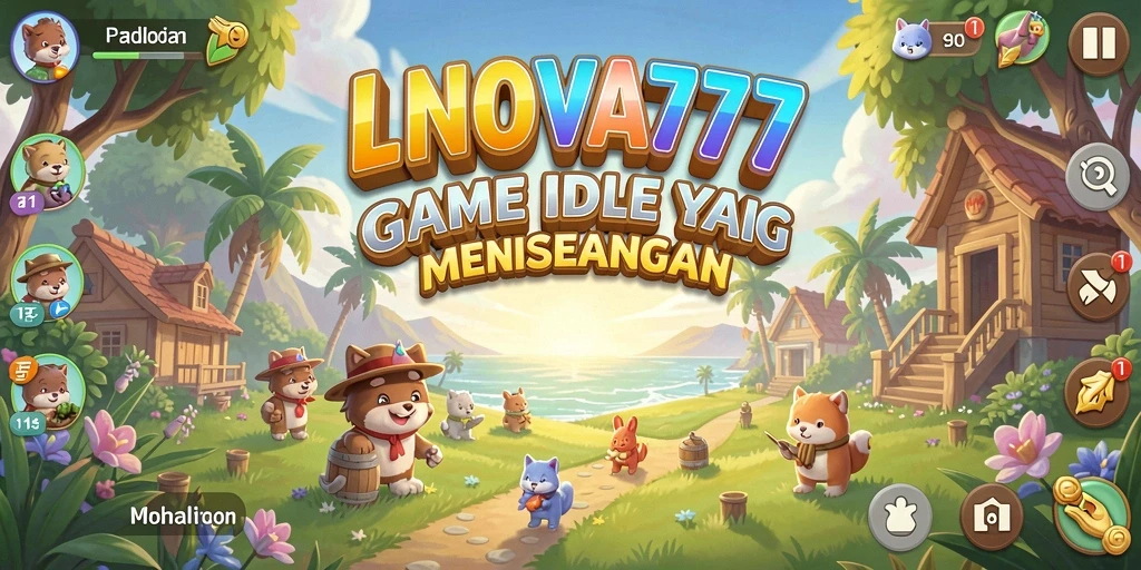Tampilan menawan dari gameplay LNOVA777 yang menarik perhatian para pemain Idle.