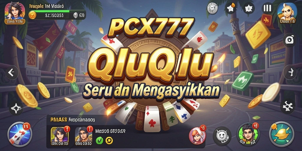 Tampilan gameplay QiuQiu yang menarik dan menegangkan.