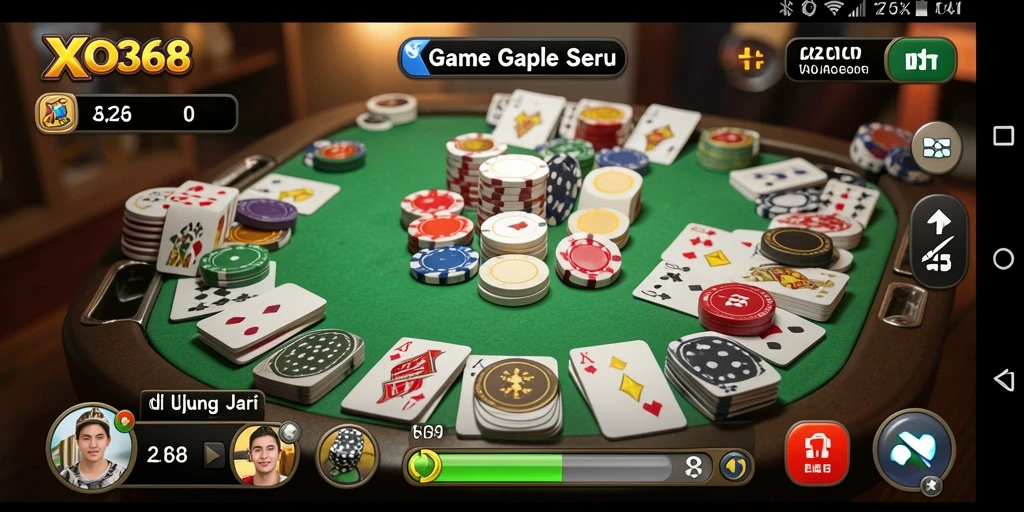 Gameplay Gaple yang menarik dan seru di XO368.
